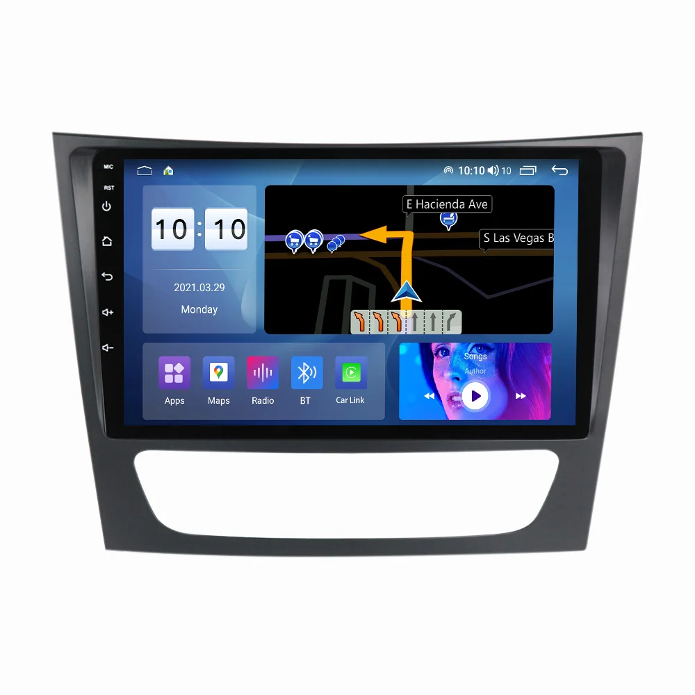 

Автомагнитола на Android для Benz W211, E200, E220, E300, E350, E240, 4G, Wi-Fi, BT