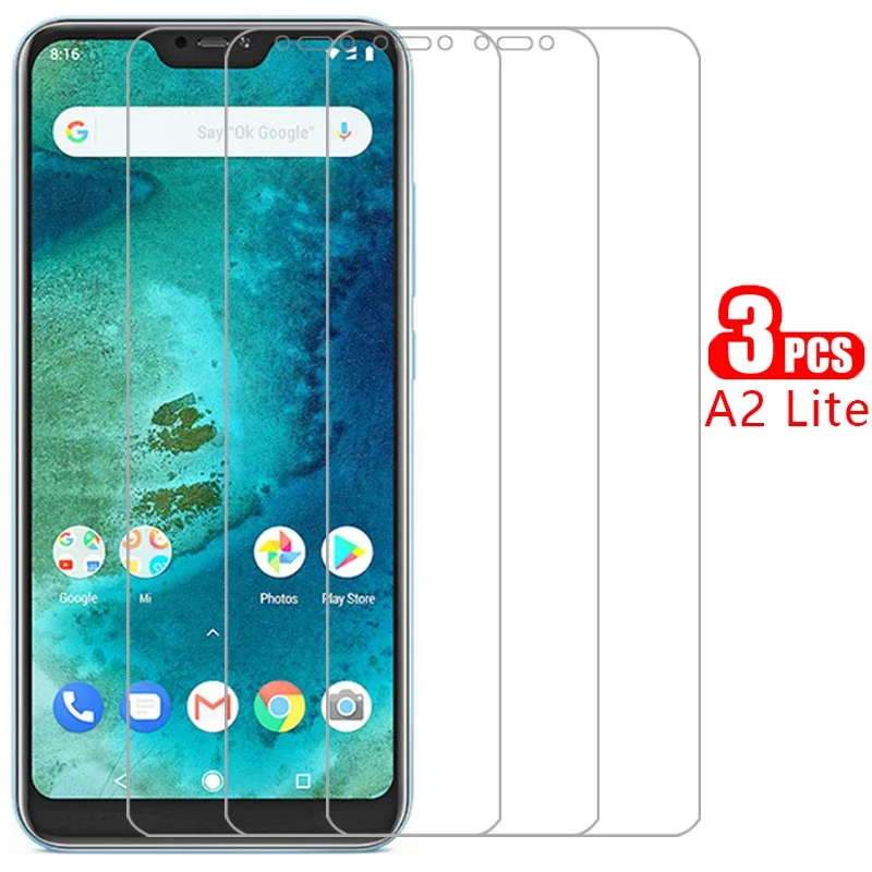 Защитное закаленное стекло для xiaomi mi a2 lite защита экрана на a2lite a 2 2a легкая пленка