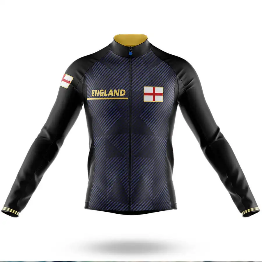

SPRING SUMMER ENGLAND NATIONAL TEAM ONLY LONG SLEEVE ROPA CICLISMO CYCLING JERSEY CYCLING WEAR SIZE XS-4XL