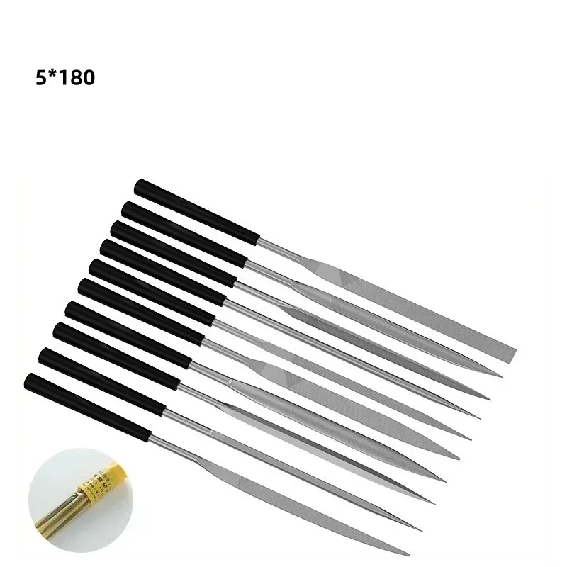 Набор ручных напильников для полировки металла маленький напильник треугольный