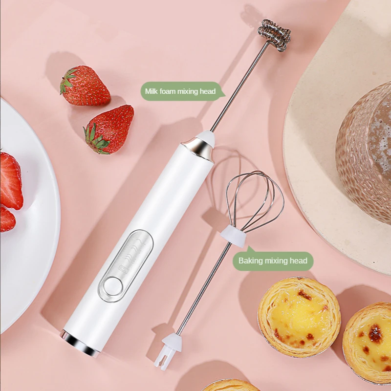 

Electric milk frother Handheld Eggbeater Electric whisk Electric coffee mixer Portable Mini Blender Kitchen Appliances