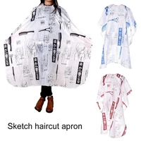 waterproof apron hair cutting barber salon shop gown cape cover haircut cloth hairdresser perm dyed hair tools