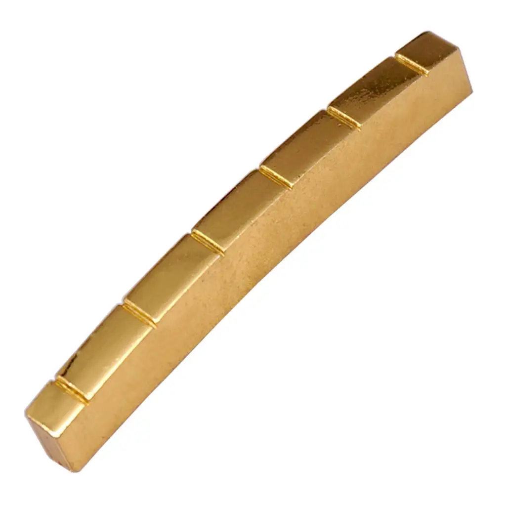 

6 String Slotted 42 mm Brass Nut for ST TL Electric Guitar Parts