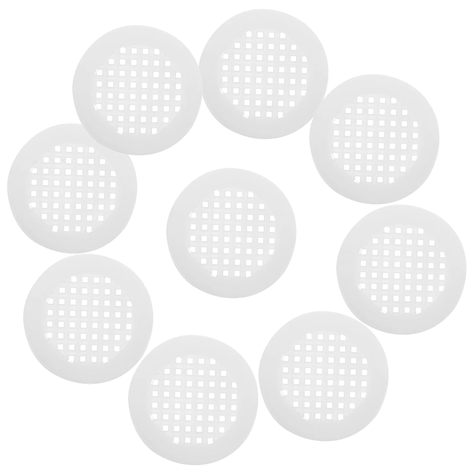 

20 Pcs Soffit Vents Houses Round Shoes Cabinet Kitchen Accessories Door Cover Plastic Ventilation