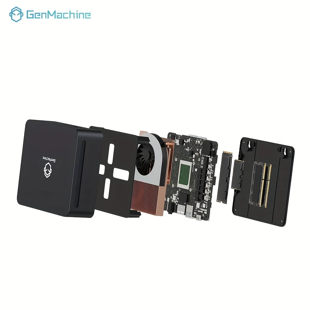 Мини-ПК Genmachine для игр AMD Ryzen7 5700U 4800H 5800H 4500U