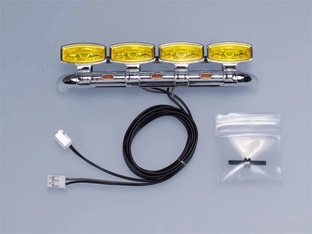 Масштаб 1/14 Бамперные фары/лампы светодиодные подходят для тягача Tamiya R470 R620 770s 56368