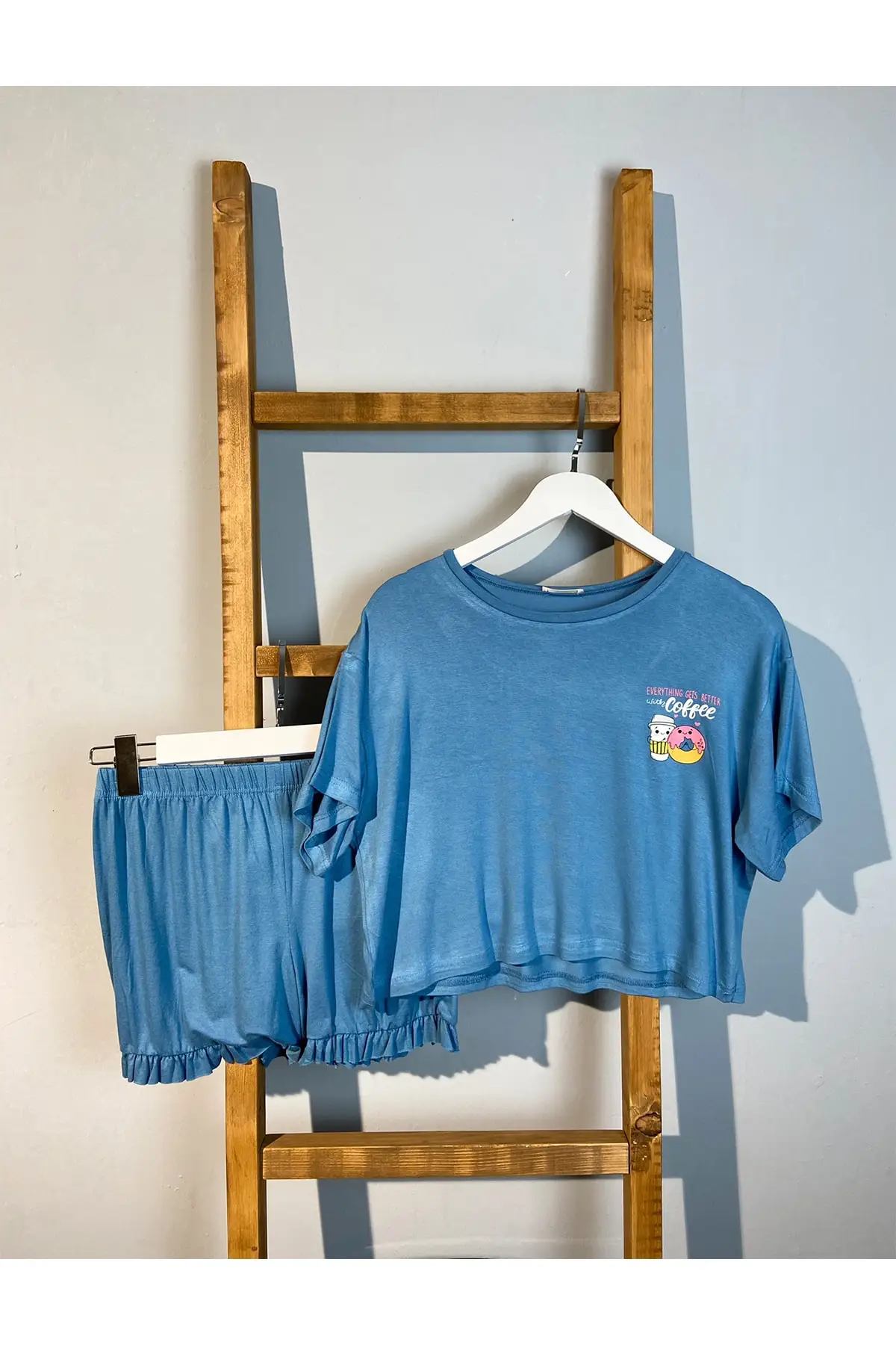 

Women's Pajamas Combed Cotton Short Pajama Set- Sleep Lounge Pajamas Nightwear Nightwear Nightwear Nightwear Casual Home Clothing