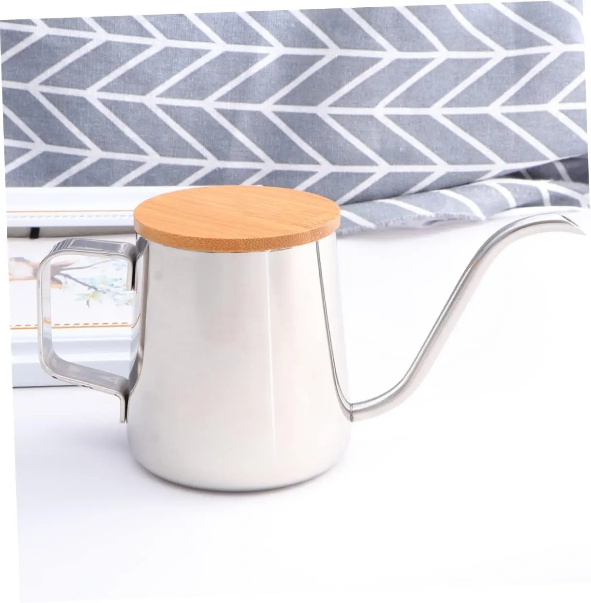 Чайник из нержавеющей стали кофейник с фильтром на шее