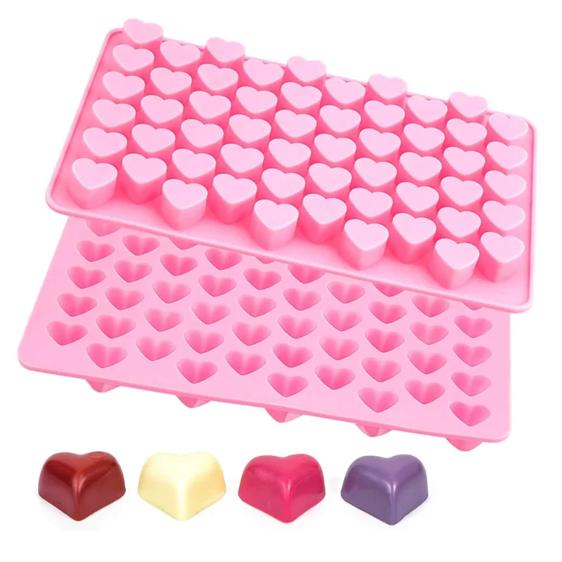 

With Heart-shaped Non-stick Silicone Cake Baking Mold DIY Love Chocolate Cake Mold Kitchen Mould Baking Cake Decoration Tools