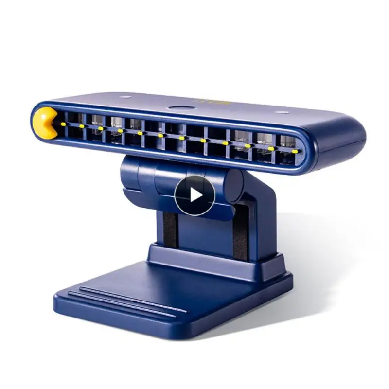 

New S14 Screen Fan Portable Mute Desktop Fan Office Computer Fan 120° Adjustment Chargable Creative Display Hanging Fan