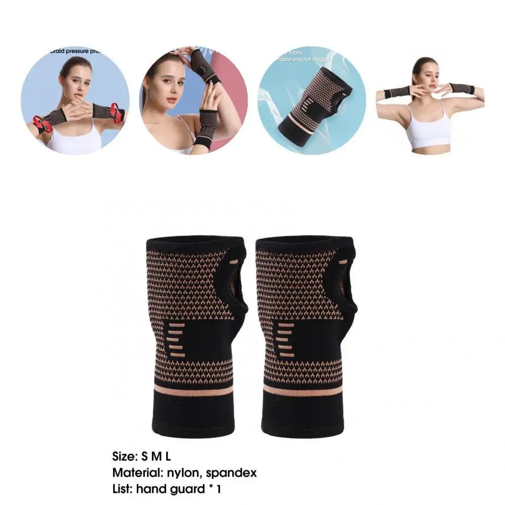 

1PC Chic Gym Glove Unisex 3 Sizes Wrist Support Comfortable Adults Fitness Glove for Exercise Wrist Sleeve