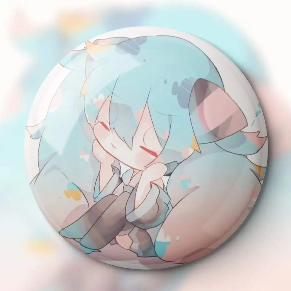 Аниме фигурки Hatsune Miku броши значок брошь в виде Вокалоида пиаро аниме для девочек