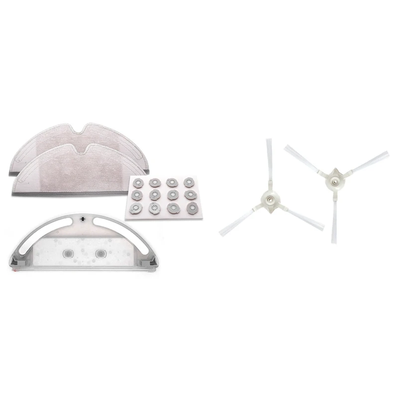 

Water Tank+Mop Cloths+Filter Kits With Brush Side Brushes For 360 S6 Sweeping Robot Vacuum Cleaner Replacement Spare
