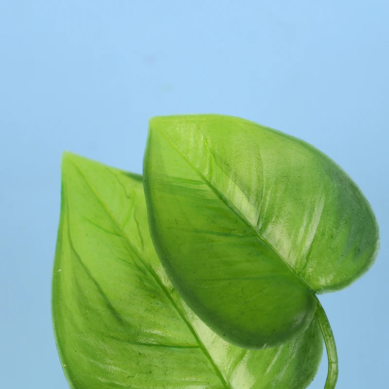 Искусственный Аквариумный Лист 1 Шт. Украшение Для Рыбы Держатель Подложки