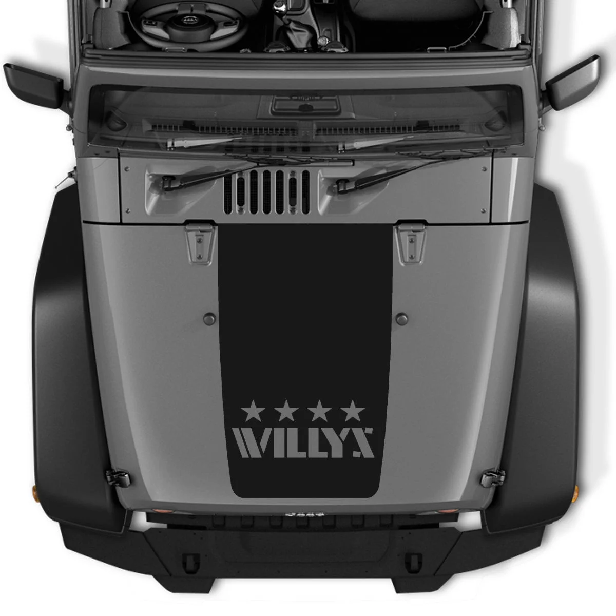 

Винтажная виниловая наклейка с логотипом для Jeep Willy's wrangler