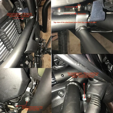Для KAWASAKI VN650 Vulcan S 650 EN650 VN 650 2015-2023 мотоциклетные защитные дуги, защита бампера двигателя для шоссе, защита клетки для трюков