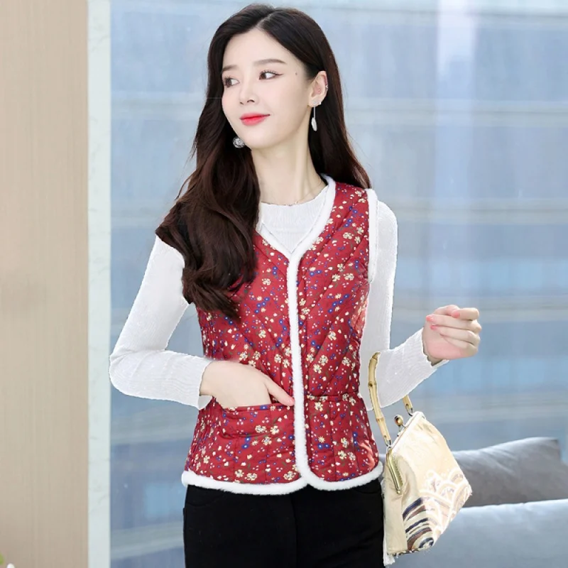 

Новинка, женский осенне-зимний пуховой хлопковый бархатный жилет, теплый утепленный облегающий короткий жилет из кроличьего меха, жилет