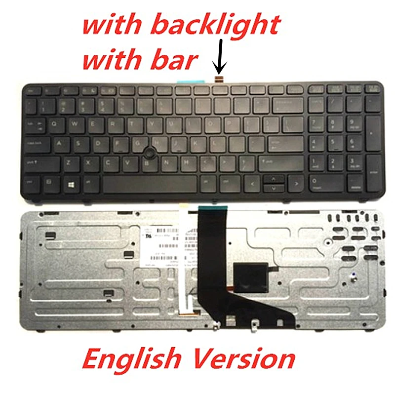

Клавиатура для ноутбука HP ZBOOK 15 G1 G2 ZBOOK 17 G1 G2 SK7123BL