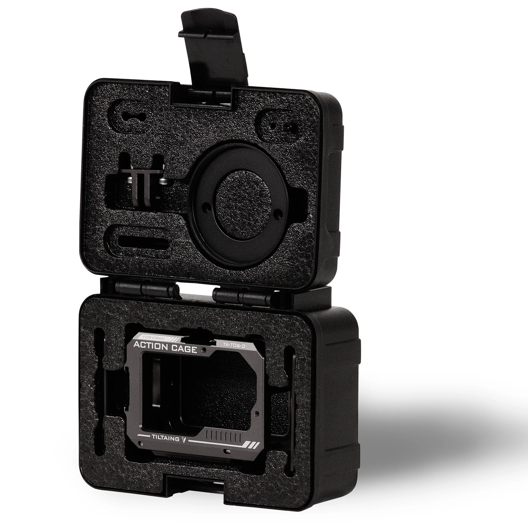 

Tilta TA-T06-D Tiltaing Full Camera Cage for DJI Osmo Action Camera Tilta Gray Supports The Mounting of Additional Accessories