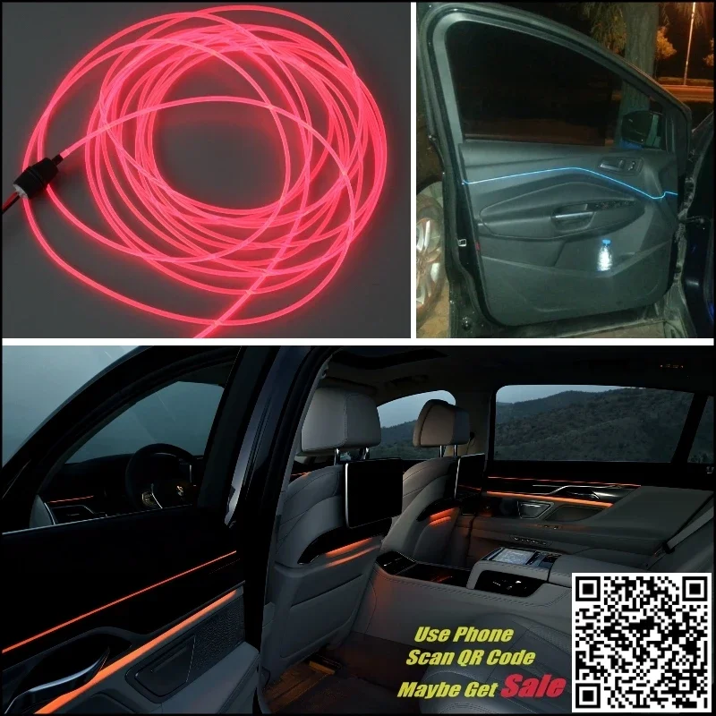 Для FORD C-MAX 2003-2010 салон автомобиля окружающее освещение панели для внутренней