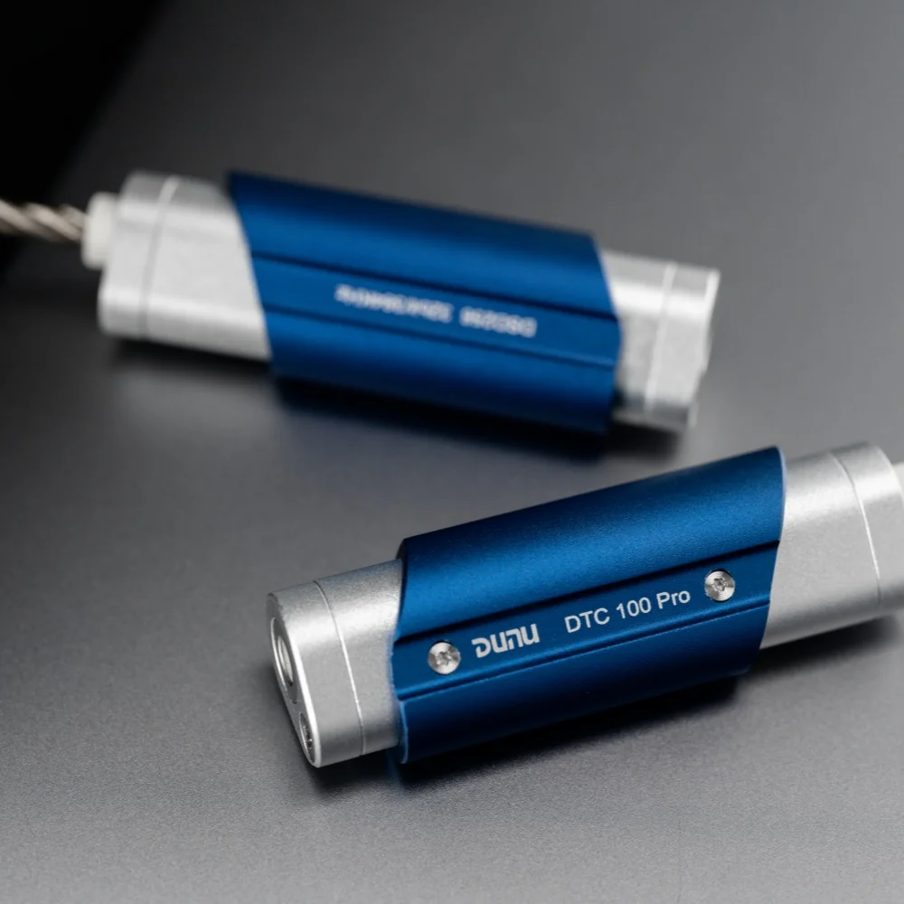 Фото Портативный USB DAC/AMP DUNU DTC 100 Pro с чипом CS43198, 3.5 мм, Hi-Fi аудиодекодер, усилитель для наушников, 32 бит/384 кГц, DSD256 №3