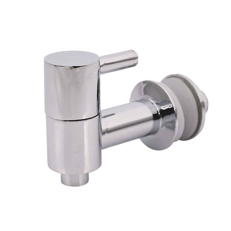 

New 10X Beverage Drink Dispenser Water Wine Barrel Spigot/Faucet/Tap Valve, Silver