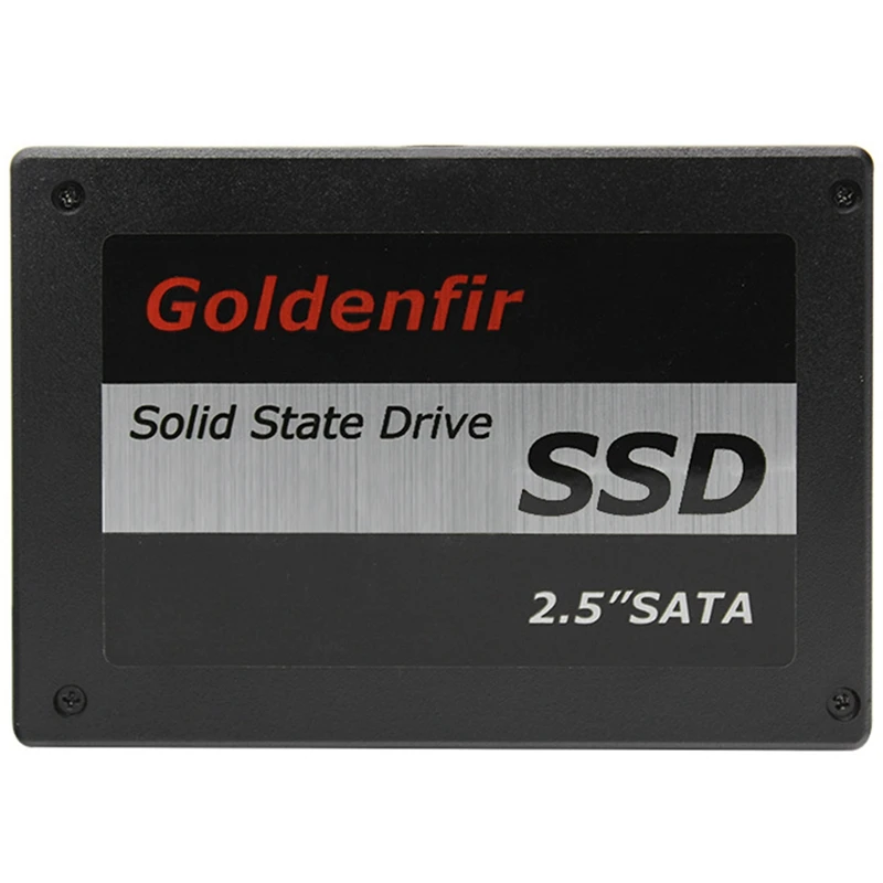 

Goldenfir Computer Built-In Hard Disk SATA3 Interface 2.5 Inch SSD Desktop Computer Notebook General Memory 500GB Black