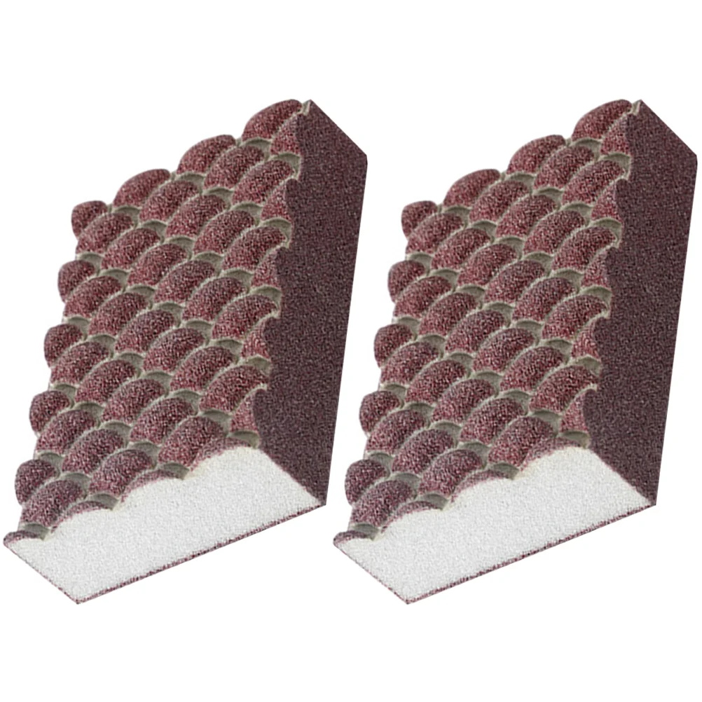 

2Pcs Reusable Multi-function Compact Cleaning Sponge Wok Sponge Compact Wok Sponge Dish Sponge for Kitchen Washing Daily