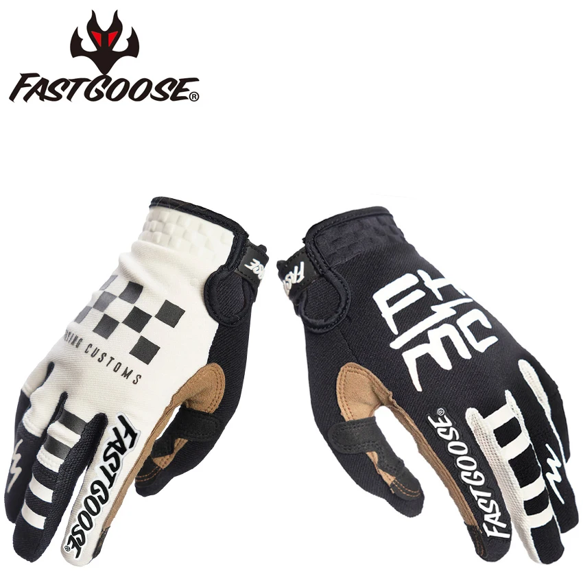 

FASTGOOSE Troy Men and Women Cycling Gloves All-finger Sport Cycling Motorcycle Motocross Racing Gloves Bicycle designs