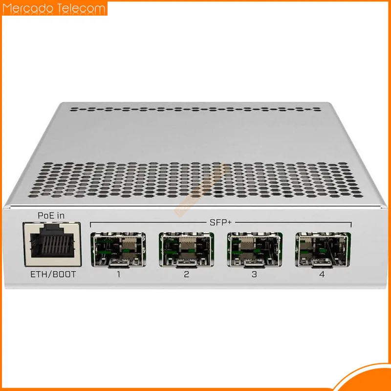 Фото MikroTik CRS 305-1G-4S+IN SFP+ 10 Гбит/с, пятипортовый интеллектуальный управляемый коммутатор, двойной системный маршрутизатор или SwOS №1