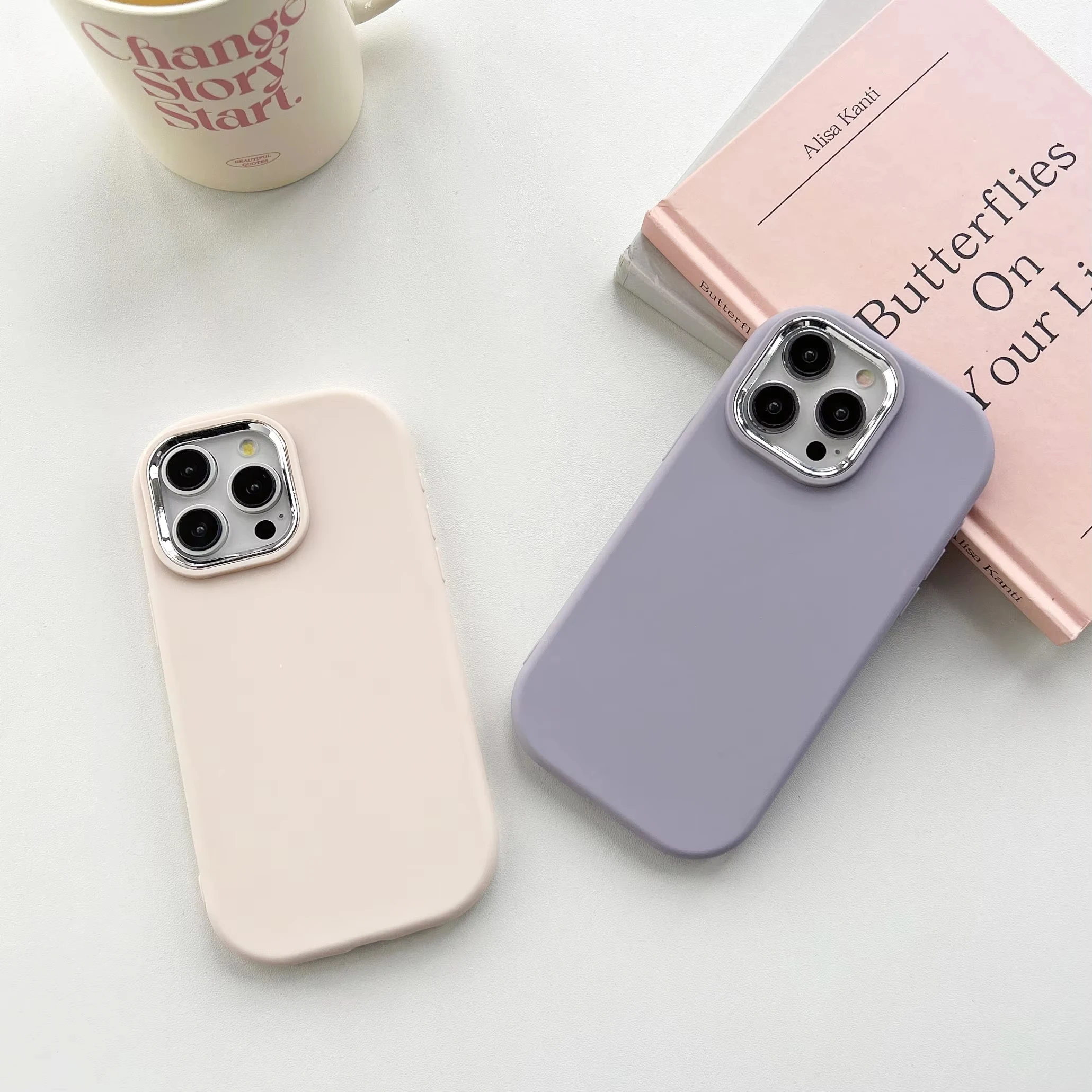 Модный мягкий силиконовый чехол для телефона Candy iPhone 11 12 13 14 15 16 Pro Max X Xs XR