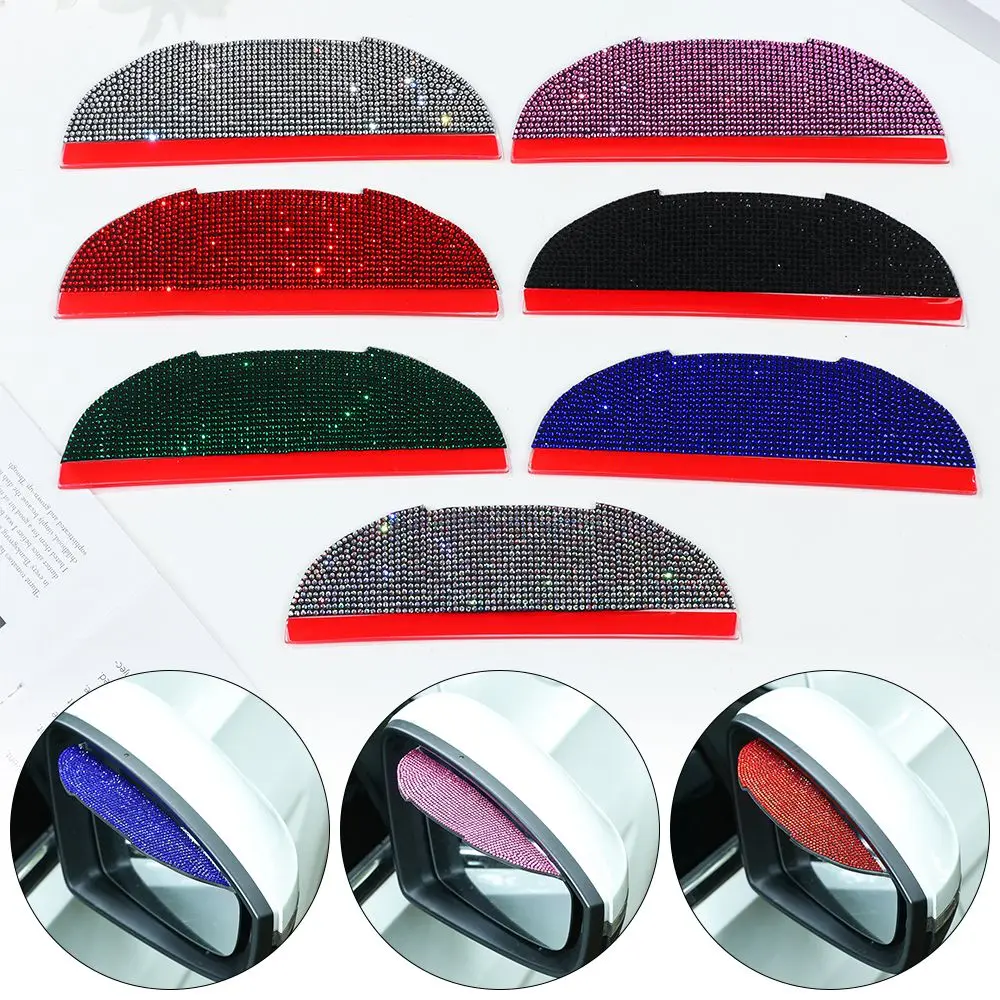 

for Car Rear View Mirror Eyebrow Sticker Protector Car Rear View Mirror Sticker Auto Mirror Rain Shield Shade Cover