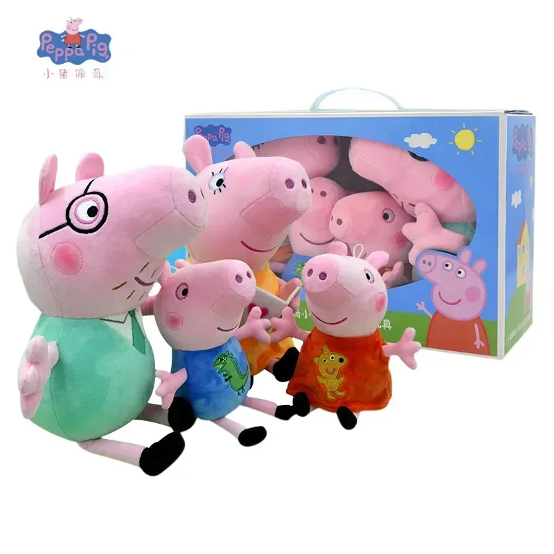 19/30 см Свинья Пеппа плюшевые игрушки рюкзак Джорджа украшение для праздничной