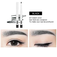 new black automatic eyeliner makeup smooth easy to wear eyes waterproof long lasting fashion eyes liner pencils eye makeup tool
