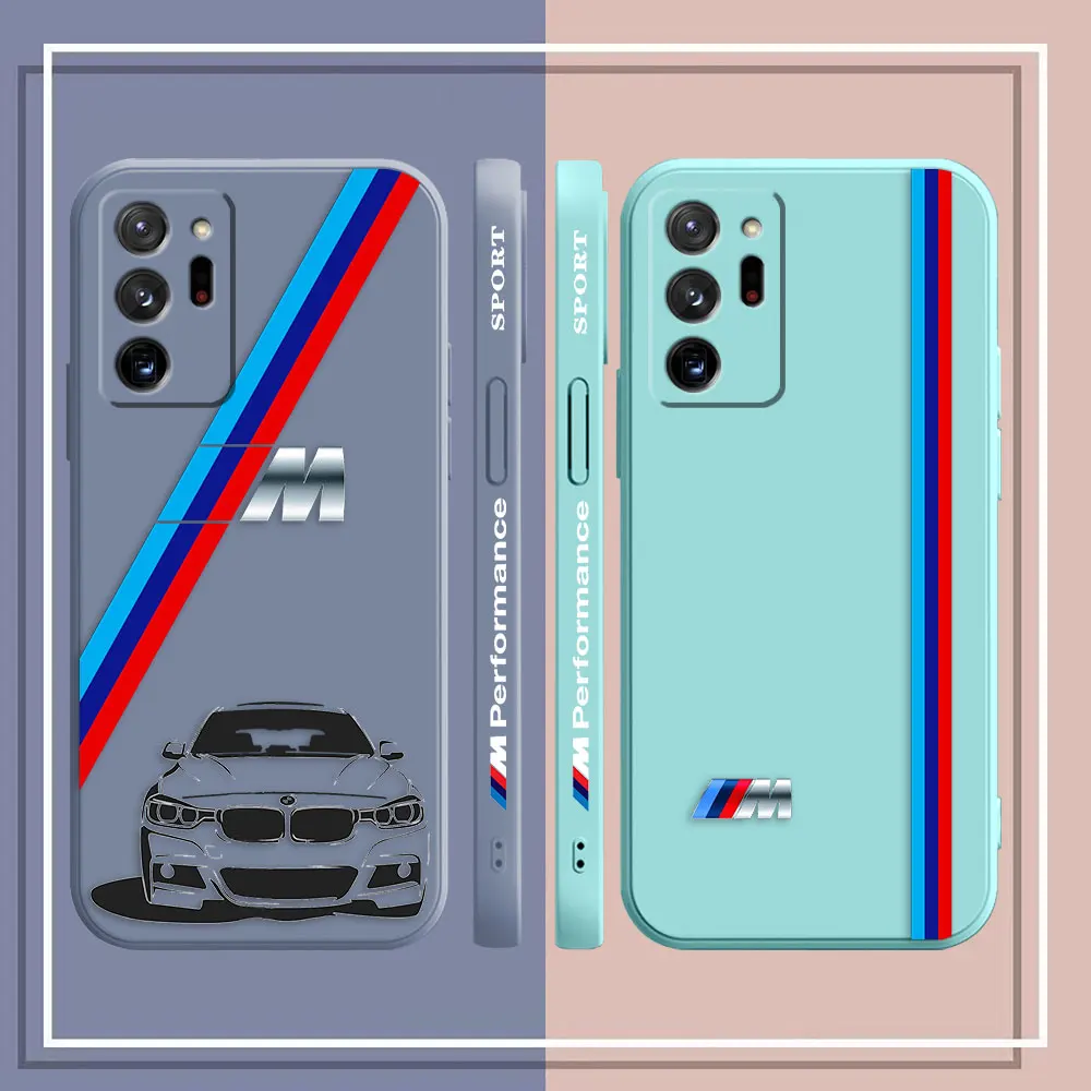Case For Samsung Galaxy A90 A80 A70 A60 A50 A40 A30 A20 Note 20 10 Pro Plus Lite Ultra 4G 5G Case  Luxury Sports Car B-BMW Drift