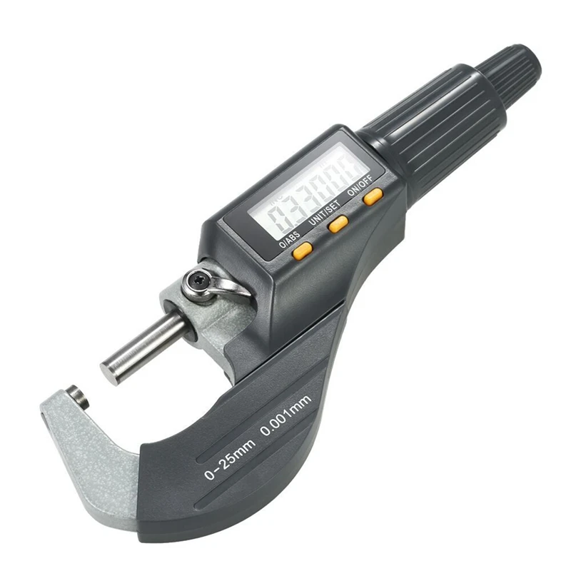 

Hot HG-0.001Mm Electronic Outside Micrometer 0-25Mm With LCD Screen Digital Micrometer Electronic Digital Caliper Gauge
