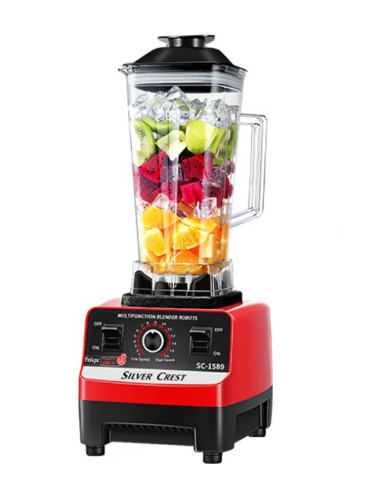 5500w Silver Crest Blender Double Cup Silvercrest Mixer Cytoderm Breaking Machine EU Standard 110V High Power
