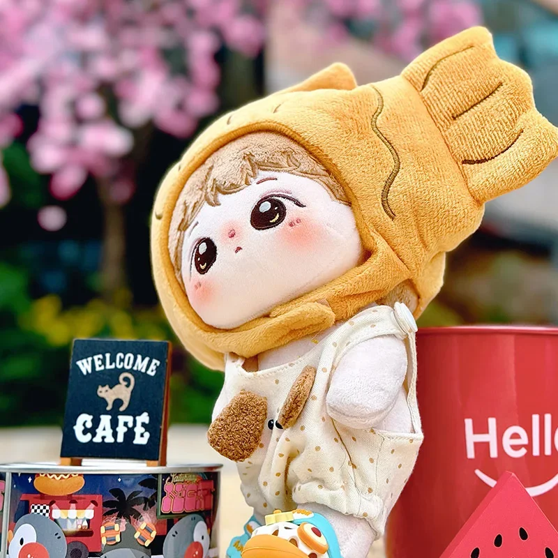 20-сантиметровый головной убор для куклы комплект с тушеной морской головкой