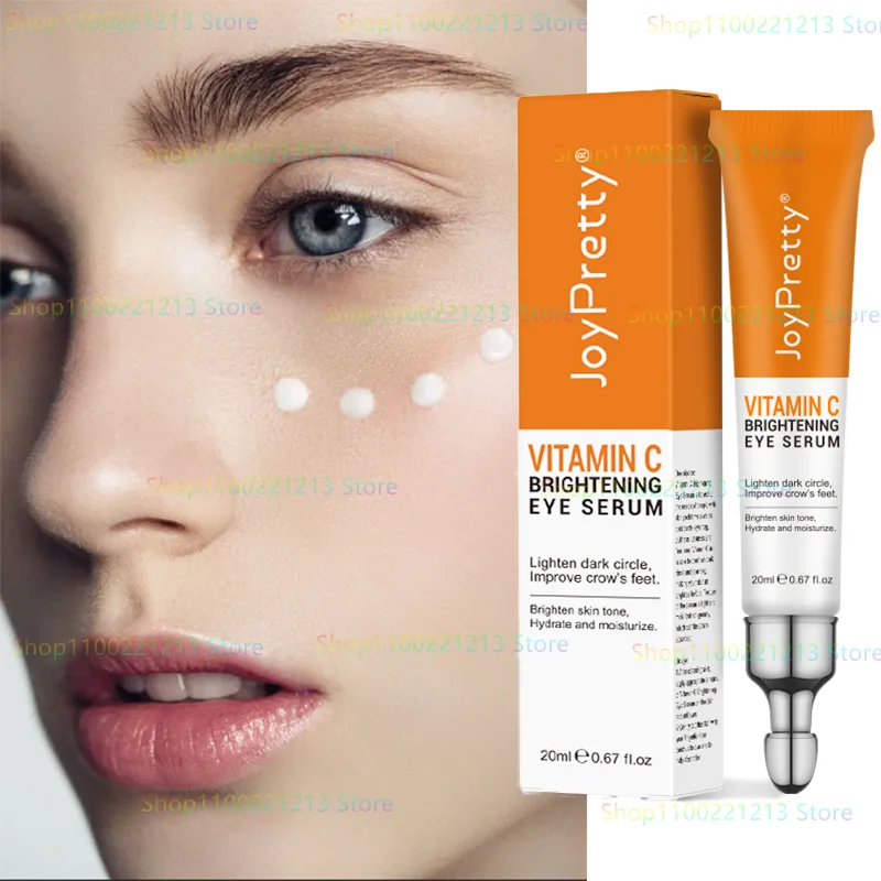 

New Moisturizing Brightening, Firming, Anti-aging Vitamin C Eye Cream, Lightening Fine Lines Dark Circles Essence Cream Eye Care