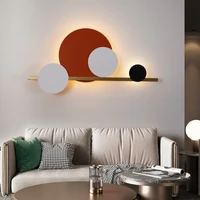 modern metal wall lamp luxury fancy porch sconce light for foyer sofa background bedside d13