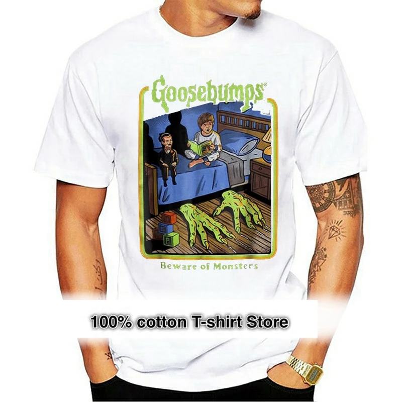 

2021 Brand Goosebumps Beware Of Monsters men t-shirt