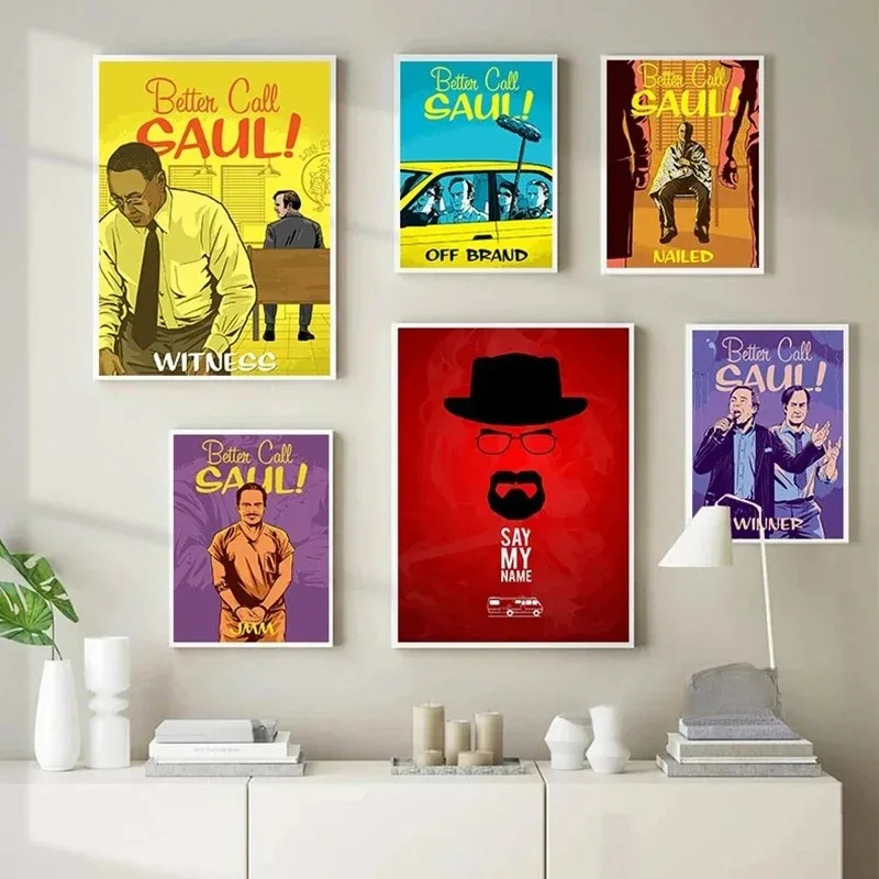 Классический винтажный художественный настенный декор для кино и ТВ-шоу печать