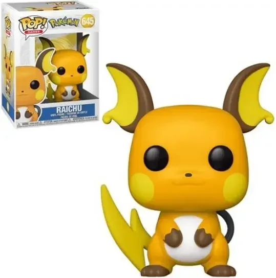 Funko pop Pokemon Raichu 645 # Виниловая кукла для мальчиков и девочек подарок на день