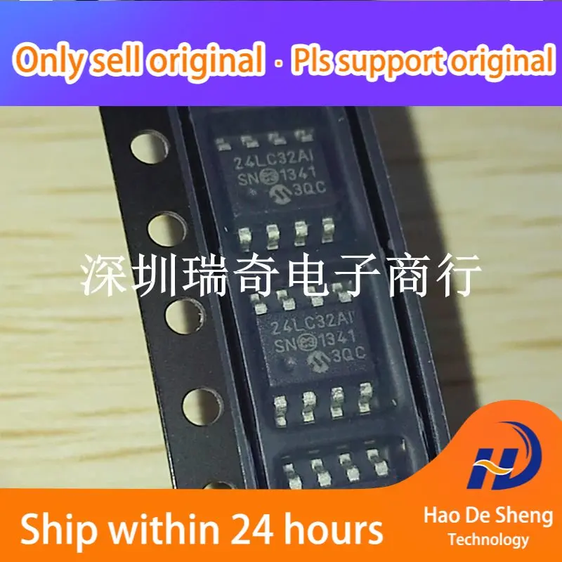 

10 шт./лот 24LC32A-I/SN 24LC32A SOP8 новый оригинальный внешний аккумулятор