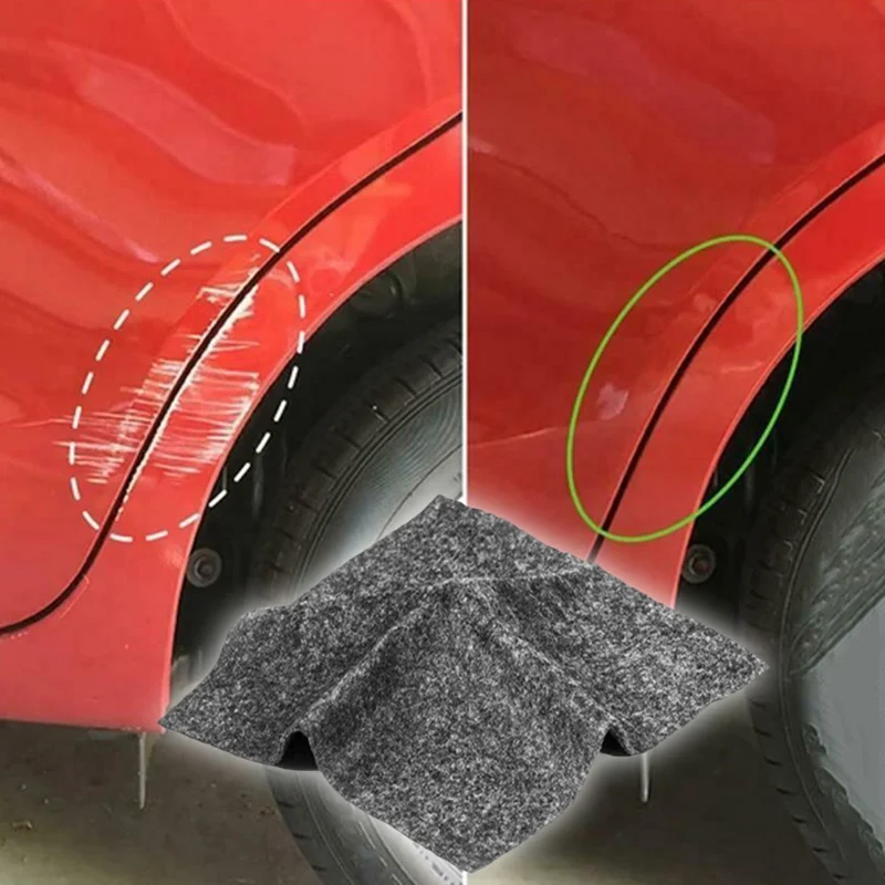 

Car Scratch Eraser Magic Car Scratch Repair Remover Nano Cloth Surface Scuffs Fix Car Polishing Supplies Effective Car Scratch