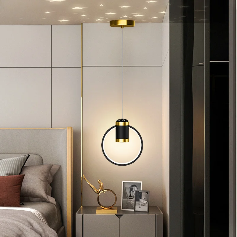 Modern Led Pendant Lights for Ceiling Bedside Corridor Living Room Balcony Lustre Hotel Home Decoration Fixture Indoor Lighting