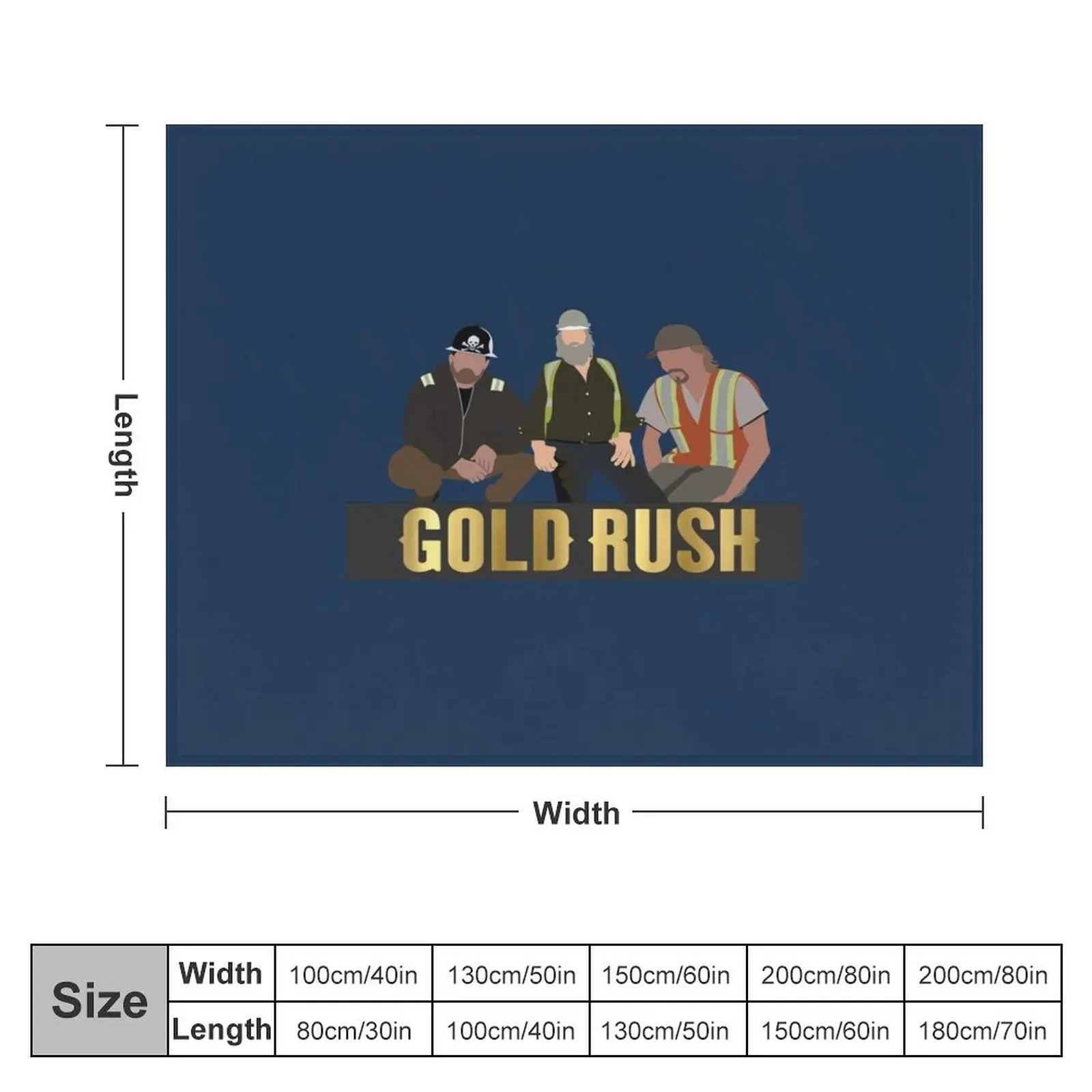 Золотая Раш Паркер шнабил Рик Несс Тони брезентовое одеяло большие красивые