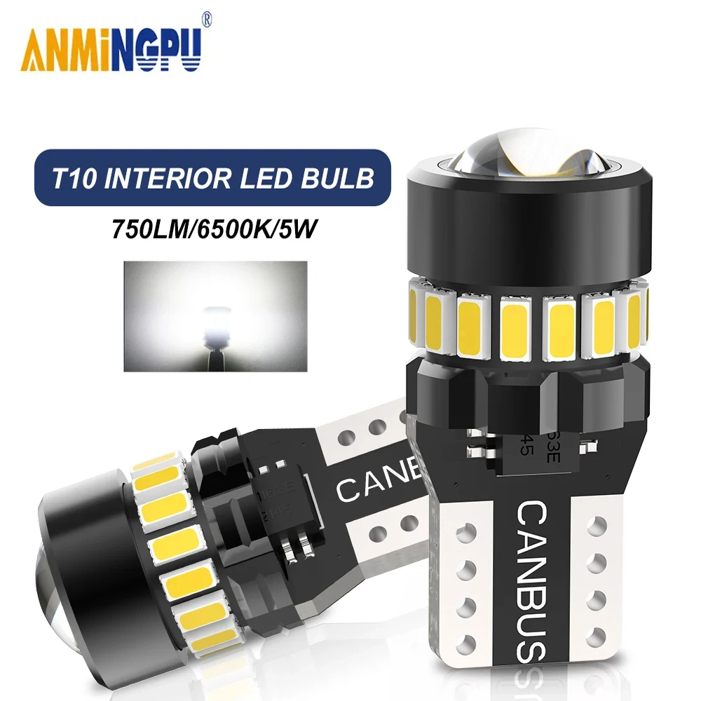 

Фонари NLpearl 2x W5W T10 для интерьера автомобиля, без ошибок