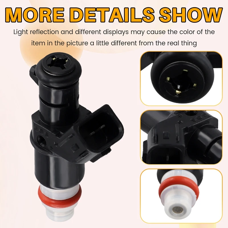 Форсунка топливного инжектора для Honda Civic 2006-2011 подходит 2009-2013 л 16450-RNA-A01 16450RNAA01 4 шт.