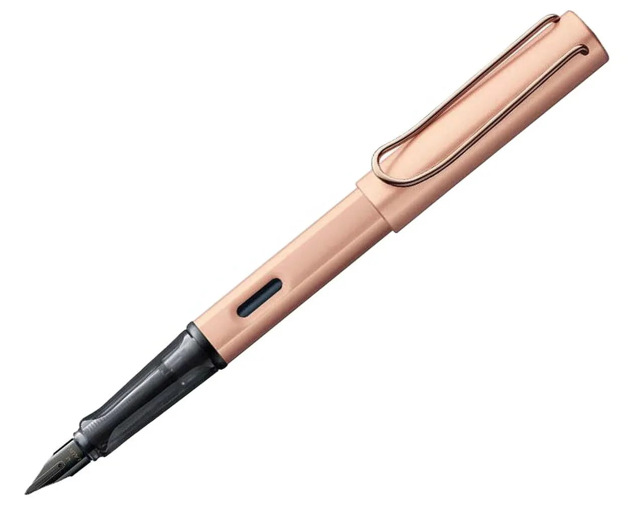 

076 LX RAu Aluminum Anodised Rose Gold Color Fountain Pen 1701172